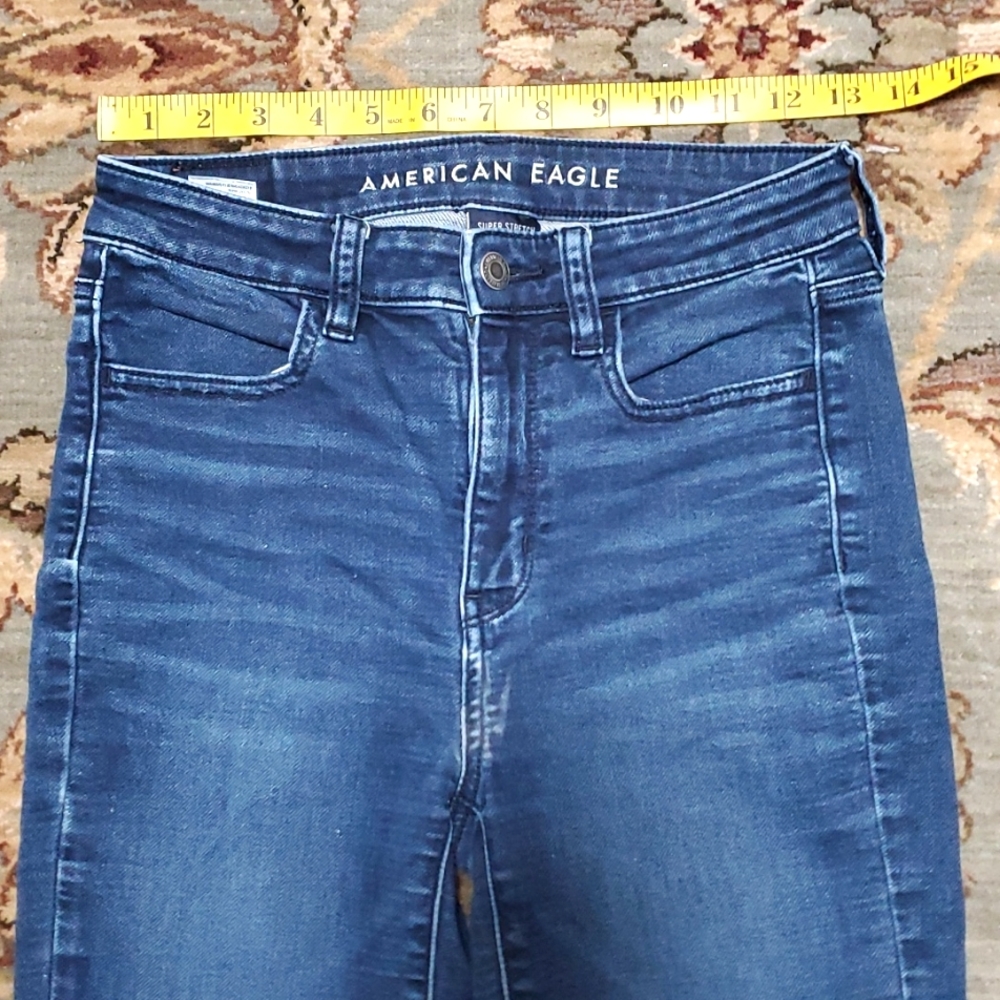American Eagle super stretch size 2 Super Hi Rise Jegging Very good condition